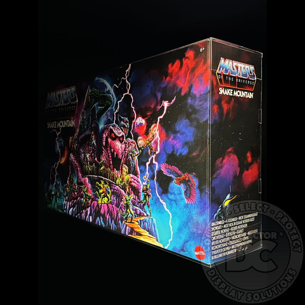 Masters Of The Universe Origins Snake Mountain Display Case