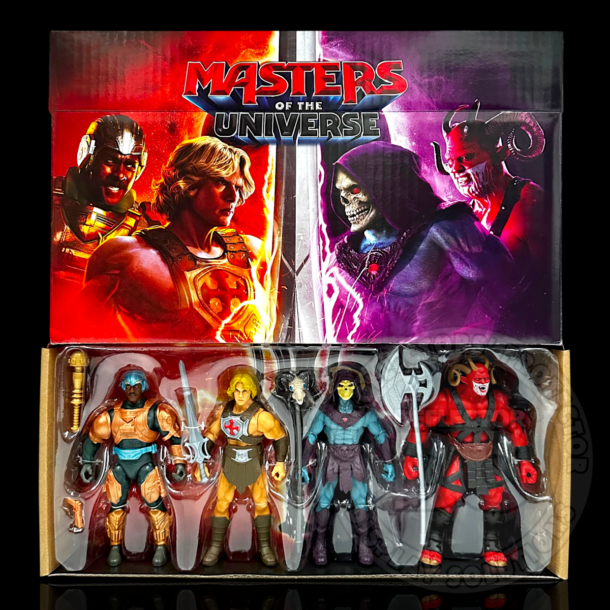 Masters Of The Universe (2026 Movie) 4-Pack Figure Display