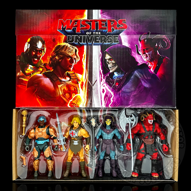 Masters Of The Universe (2026 Movie) 4-Pack Figure Display
