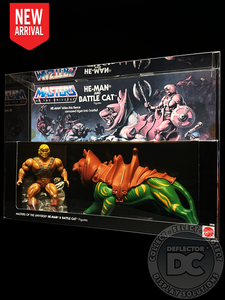 Masters Universe Battle Cat He-Man Figure Display Case