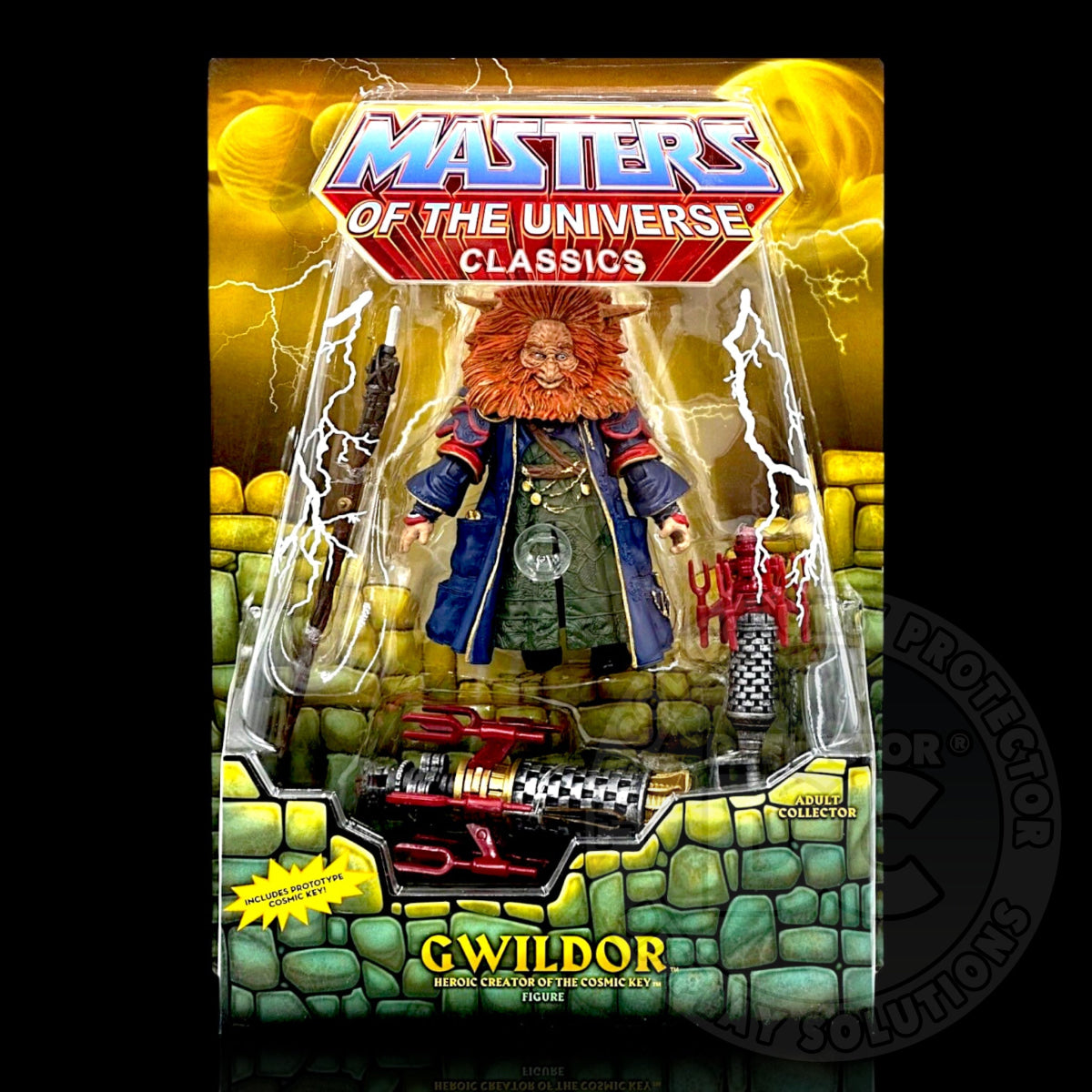 Masters Of The Universe Classics Gwildor Display Case