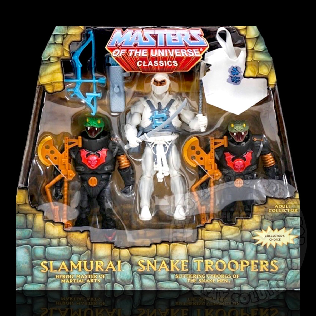 Masters Of The Universe Classics Slamurai and Snake