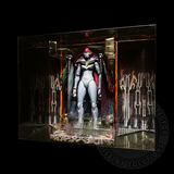 Masters of the Universe Masterverse Revelation Motherboard Figure Display Case DELUXE 600µm / Open Box Folding Display