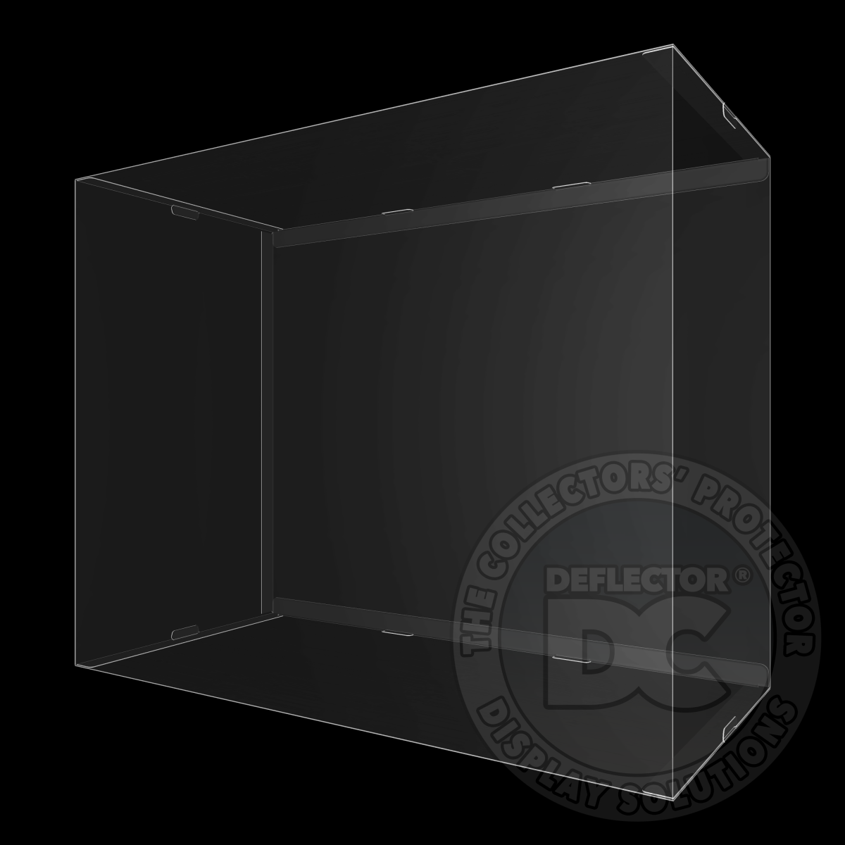 Masters of the Universe Masterverse Revelation Motherboard Figure Display Case DELUXE 600µm / Open Box Folding Display