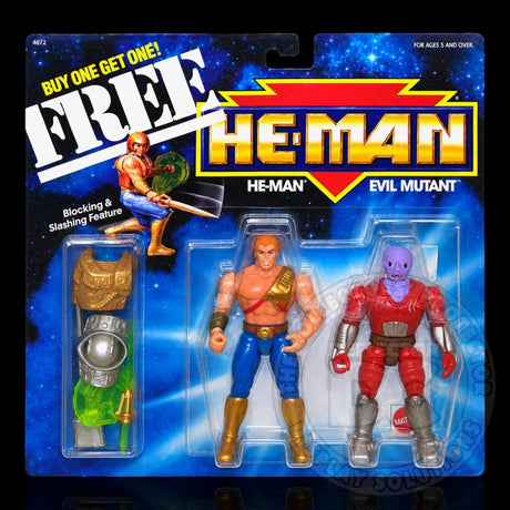 Masters Of The Universe New Adventures of He-Man 2 Pack