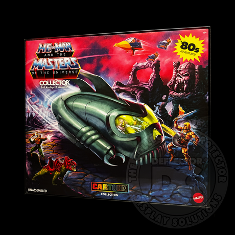 Masters Of The Universe Origins Collector Vehicle Display Case Deluxe 600µm Folding Display Case
