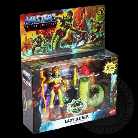 Masters Universe Origins Lady Slither Figure Display Case