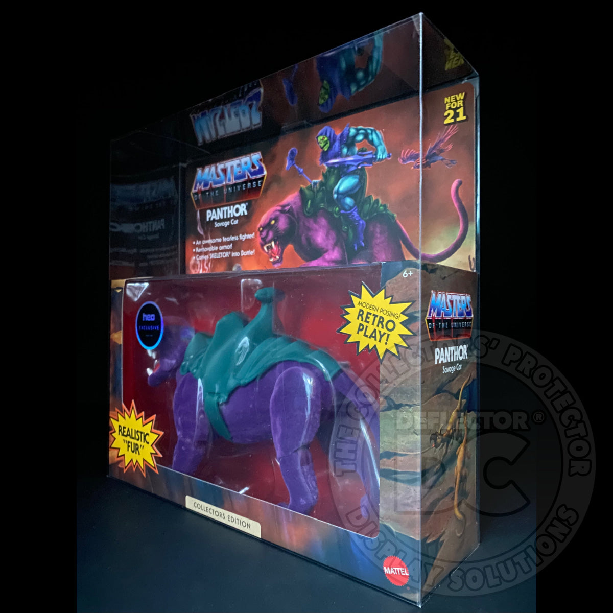 Figurine Masters Of The Universe ORIGINS - PANTHOR (le Tigre De Skeletor), Neuve Mattel