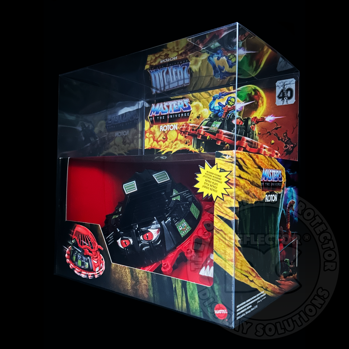Masters Of The Universe Origins Roton Figure Display Case