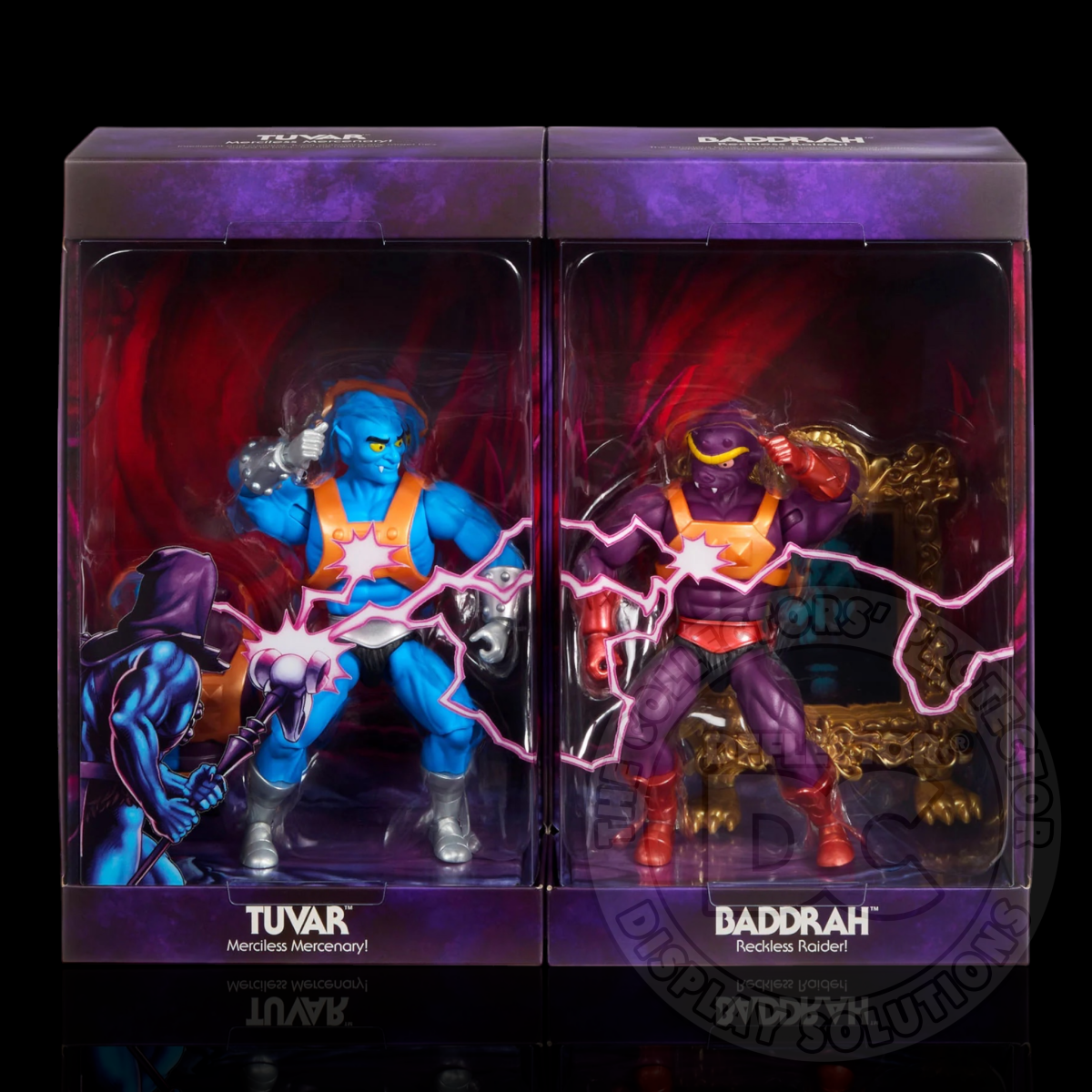 Masters Of The Universe Origins Two Bad Multipack Display Case Folding Display Case