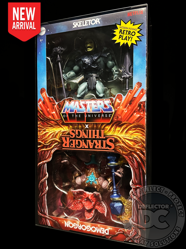 Masters Universe X Stranger Things Figure Display Case