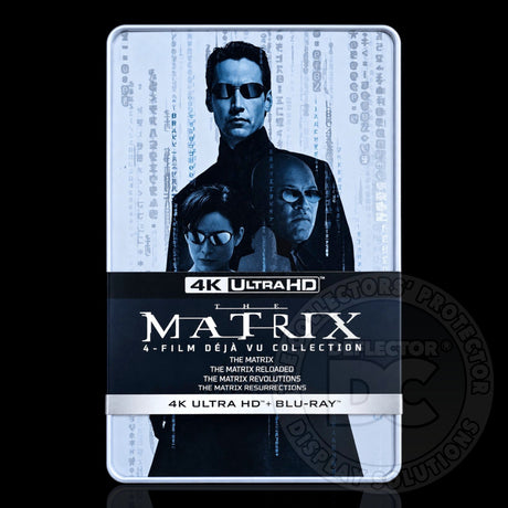 The Matrix 4-Film Deja Vu Steelbook Collection Display Case