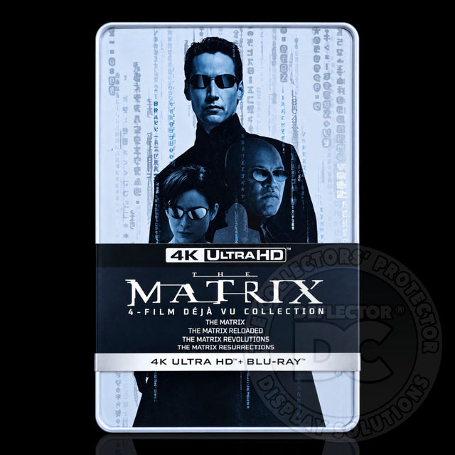 The Matrix 4-Film Deja Vu Steelbook Collection Display Case