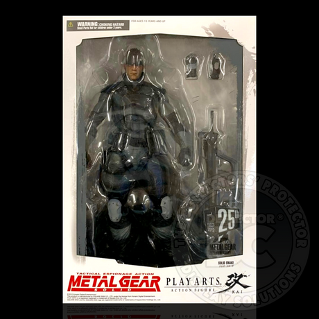 Metal Gear Solid 25th Anniversary Figure Display Case
