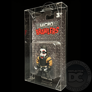 Micro Brawlers Carded Figure Display Case