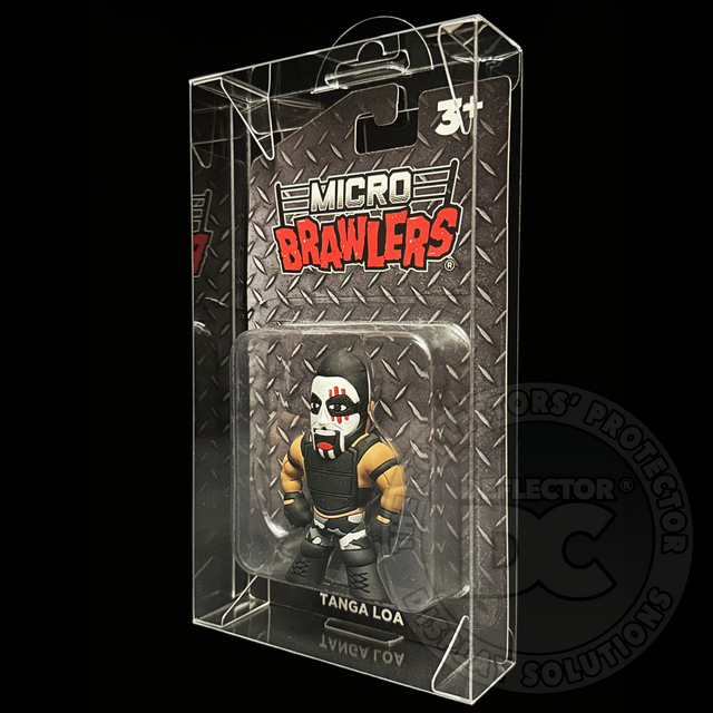 Micro Brawlers Carded Figure Display Case
