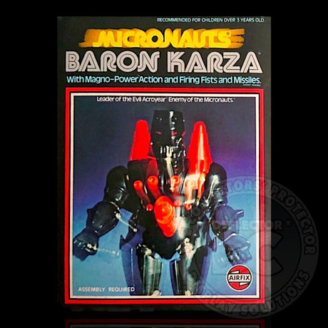 Micronauts Force Baron Karza (Airfix) Display Case