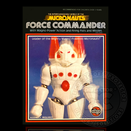 Micronauts Force Commander (Airfix) Display Case