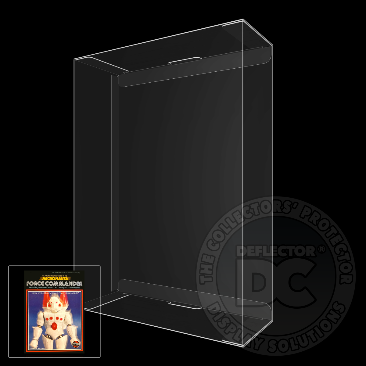 Micronauts Force Commander (Airfix) Display Case