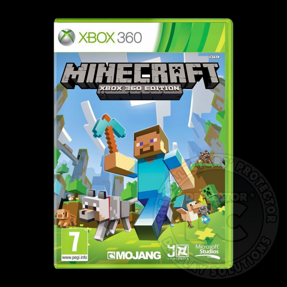 Microsoft Xbox 360 Game Disc Case Display Case