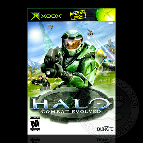 Microsoft Xbox Game Disc Case Display Case