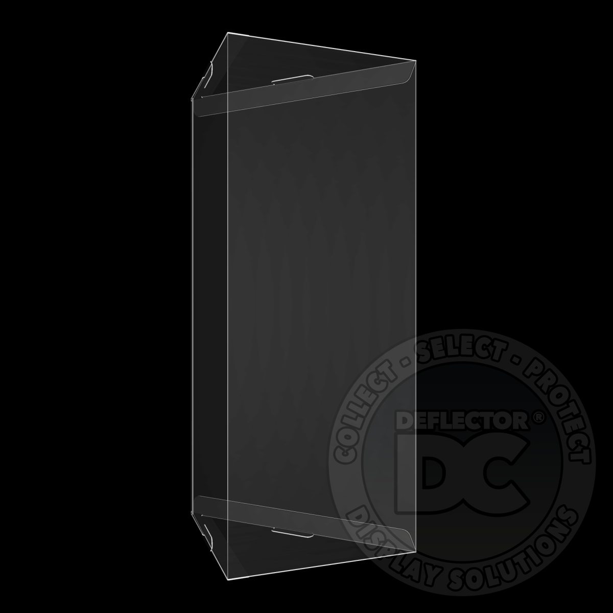 Mighty Morphin Power Rangers (2200) Figure Display Case Deluxe 600µm / Box Tuck Folding Display Case