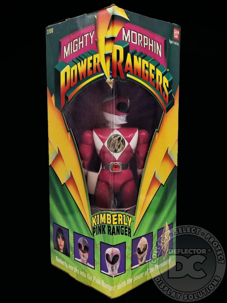 Mighty Morphin Power Rangers Figure Display Case