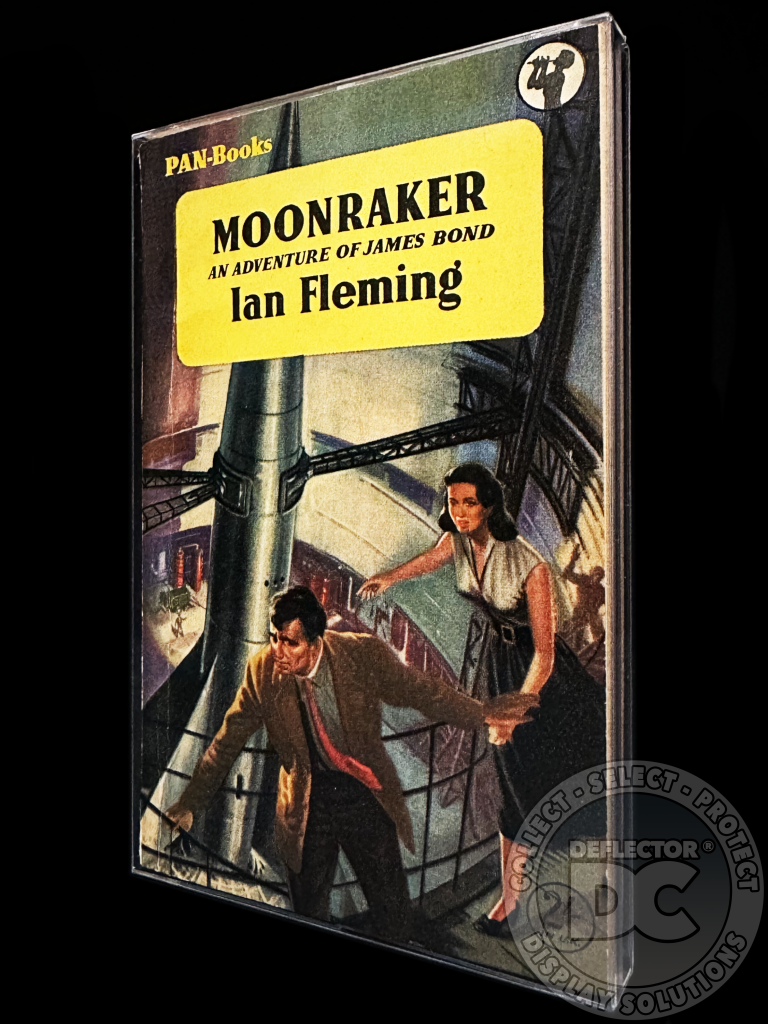 Moonraker First Edition (UK) Paperback Book Display Case