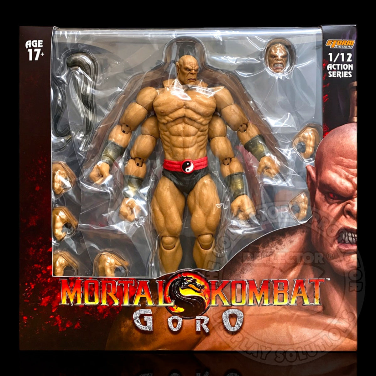 Mortal Kombat Goro (Storm Collectibles) Figure Display Case