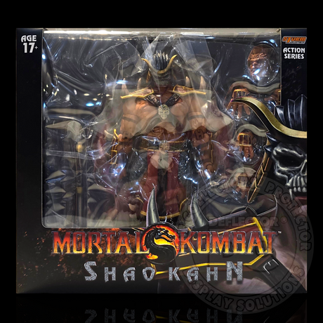 Mortal Kombat Shou Kahn (Storm Collectibles) Figure Display
