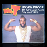 Mr T Jigsaw (300pcs) Puzzle Display Case