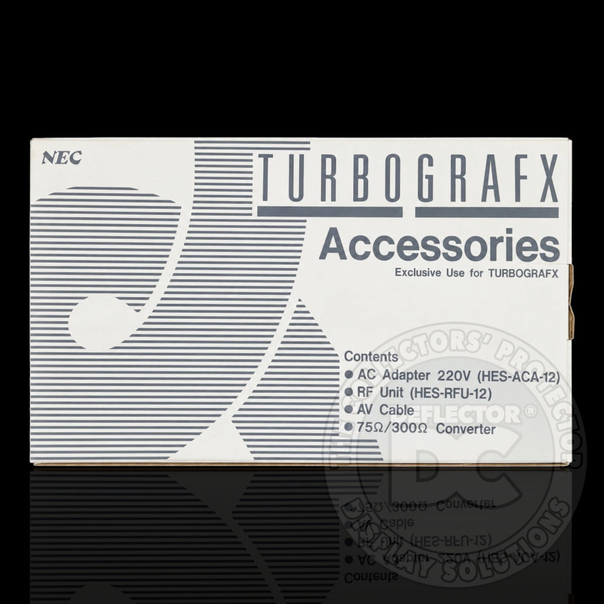 NEC TurboGrafx-16 Accessories Pack Display Case
