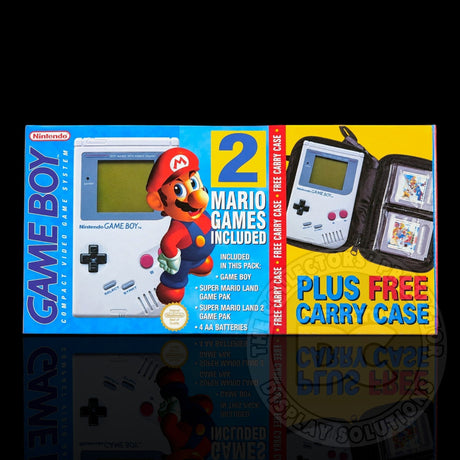 Nintendo Game Boy 2 Mario Games and Carry Case Bundle