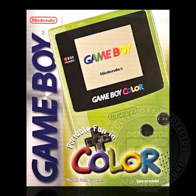 Nintendo Gameboy Color Handheld Console Display Case