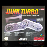 Nintendo SNES Dual Turbo Wireless Remote System Display Case