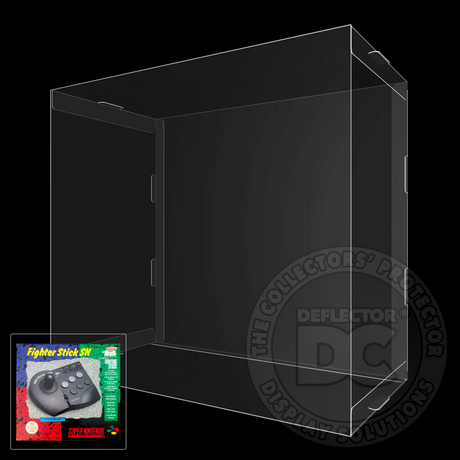 Nintendo SNES Fighter Stick SN Display Case