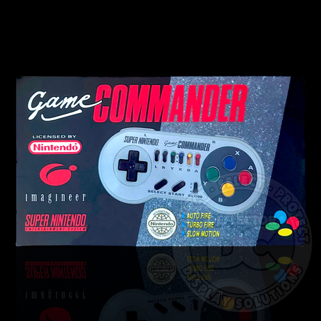 Nintendo SNES Game Commander Display Case
