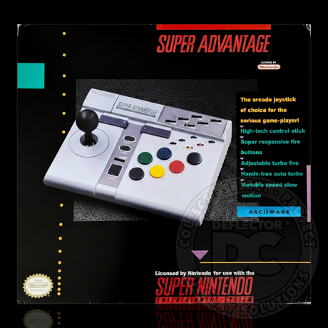 Nintendo SNES Super Advantage Display Case