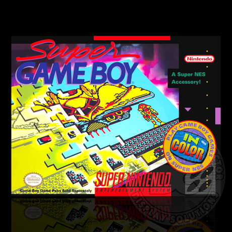 Nintendo SNES Super Game Boy Display Case