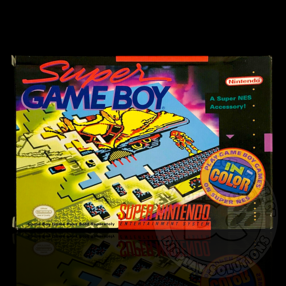 Nintendo Super Game Boy Display Case