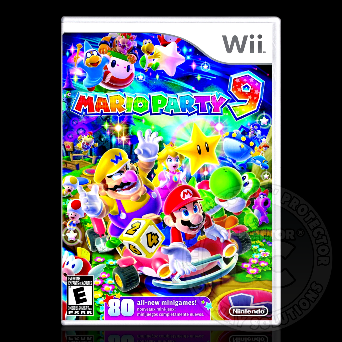 Nintendo Wii Game Case Display Case