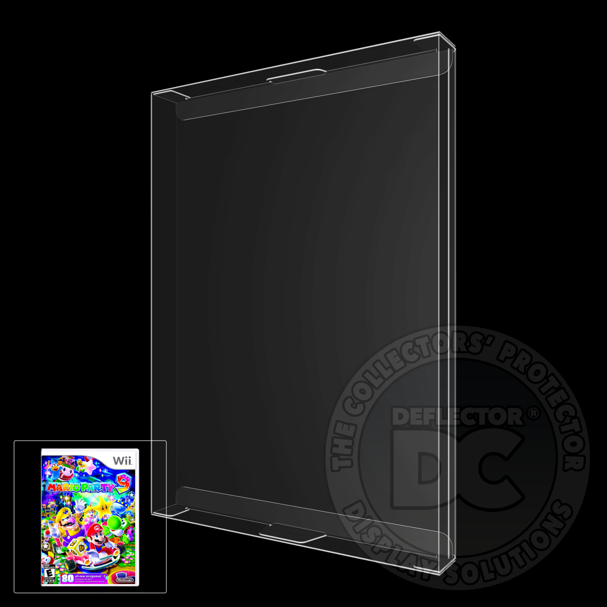 Nintendo Wii Game Case Display Case