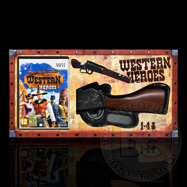 Nintendo Wii Western Heroes & Winchester Rifle Bundle