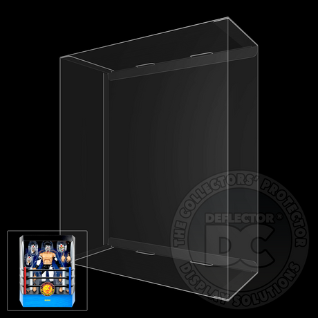 NJPW Super 7 Ultimates Series 1-2 Figure Display Case