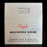 Oasis Definitely Maybe Singles Limited Edition Box Set