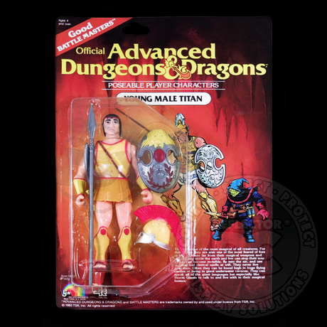 Official Advanced Dungeons & Dragons Basic Figure Display