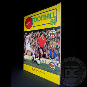 Panini Football (81-90) Sticker Album Folding Display Case