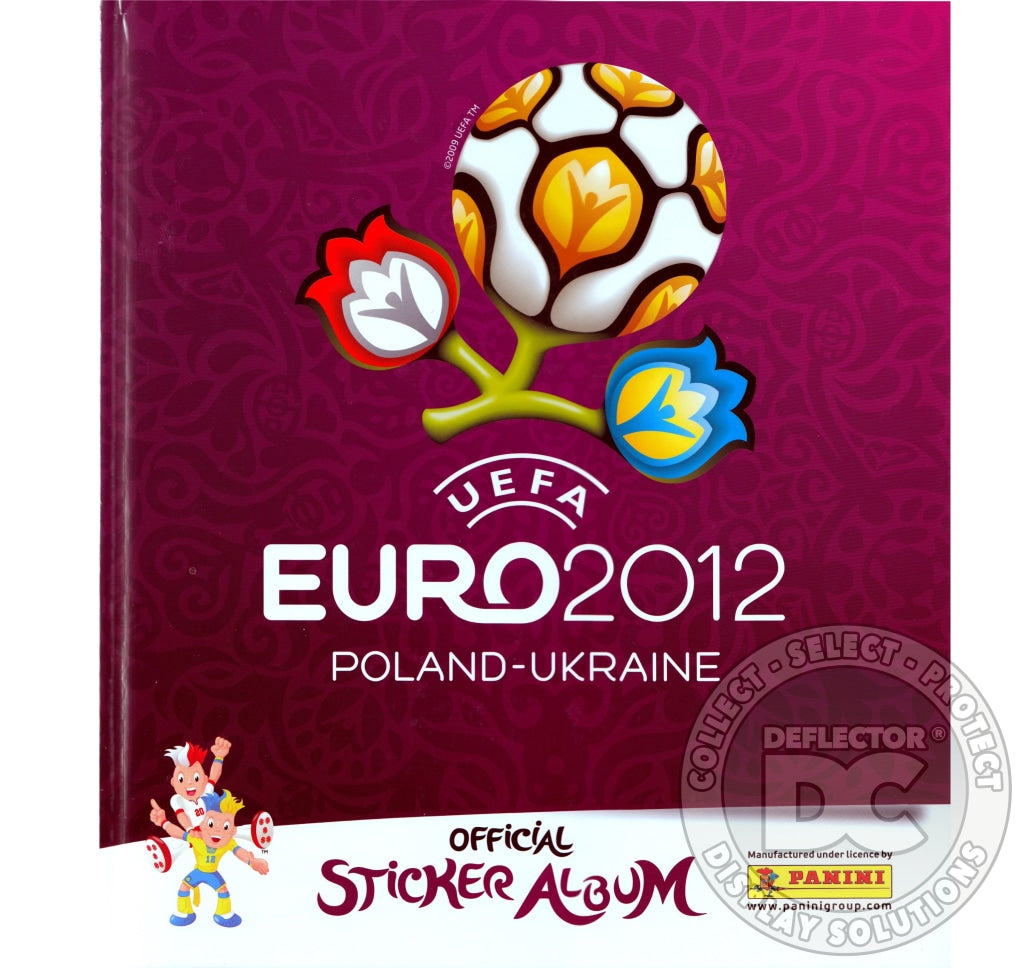 Panini Football Euro Hardcover Sticker Album Display Case