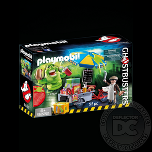 Playmobil Ghostbusters Slimer With Hot Dog Stand Display