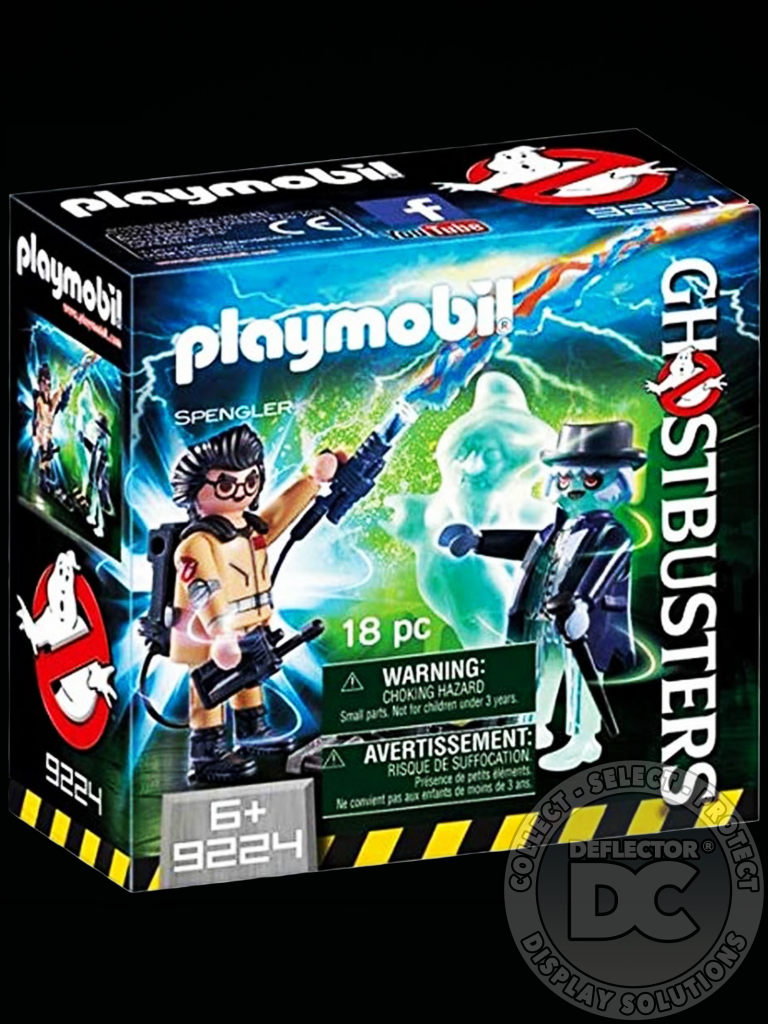 Playmobil Ghostbusters Spengler With Ghost Figure Display